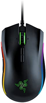 RAZER MAMBA ELITE: 5G True 16,000 DPI Optical Sensor - 9 Programmable Buttons - Ergonomic Form Factory - Razer Chroma Enabled - Esports Gaming Mouse