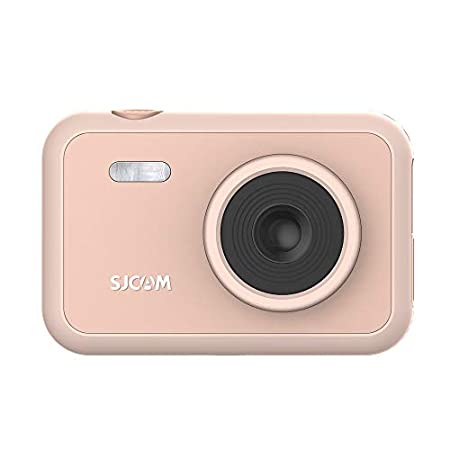 SJCAM FunCam 2" LCD Kids HD Digital Action Camera with in-Built Games for Children & Adult Kids (Pink)