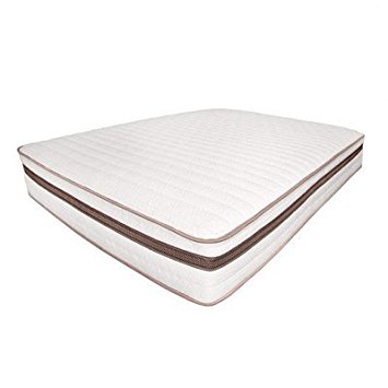 My Green Mattress - Natural Escape - GOTS Organic Cotton, Natural Eco-Wool and GOLS Certified Organic Latex - Medium Firm Mattress (Cal King) Made in the USA