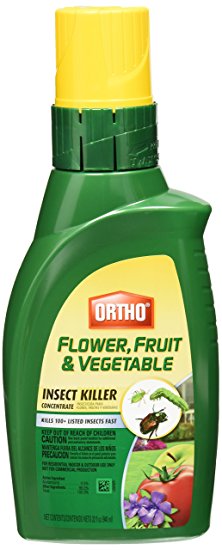 Ortho Flower, Fruit and Vegetable Insect Killer Concentrate, 32-Ounce (Garden Insecticide)