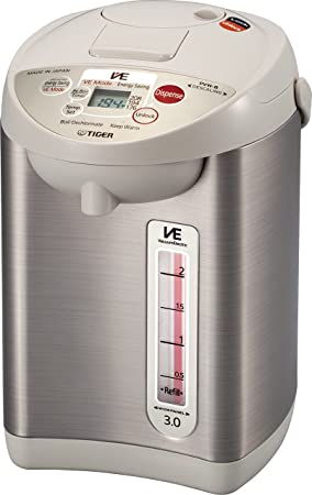 Tiger PVW-B30U Stainless Steel Vacuum Electric Water Dispenser, 3-Liter