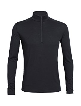 Icebreaker Men's Oasis Long Sleeve Half Zip Base Layer T-Shirt