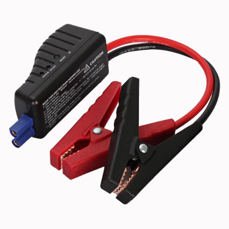 GOOLOOTM 400A Car Jump starter Cable 14 inch Intelligent Battery Booster Cable with Clamps - Booster Cable Clamps-Car Emergency Start the Battery Terminal BlackRed