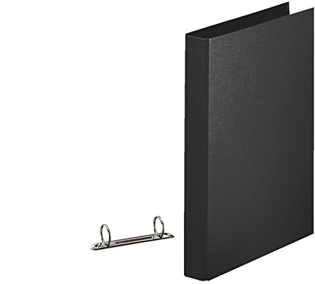 Centra 623753 2 Round Rings A4 Ring Binder - Black