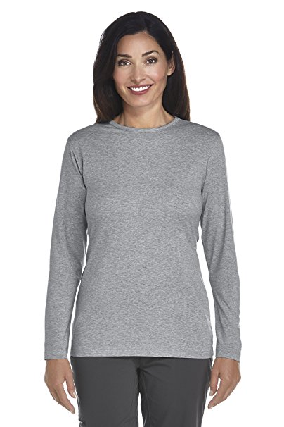 Coolibar UPF 50  Women's Long Sleeve T-Shirt - Sun Protective