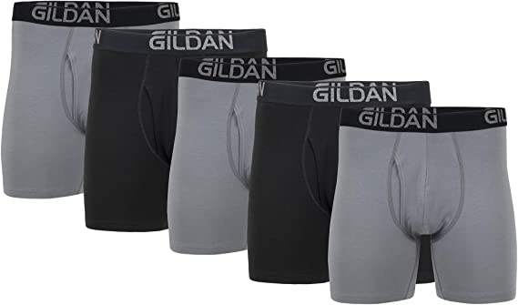 Gildan Men's Cotton Stretch Boxer Briefs, Multipack