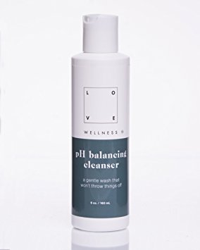 Love Wellness pH Balancing Cleanser, 100% Natural Ingredients, Doctor-Recommended for Safe Vaginal Cleansing, 5-Star Reviewed