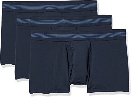 Amazon Brand - Goodthreads Men's 3-Pack Cotton Modal Stretch Knit Trunk Underwear