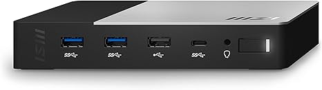 MSI Black USB C Docking Station 2nd gen