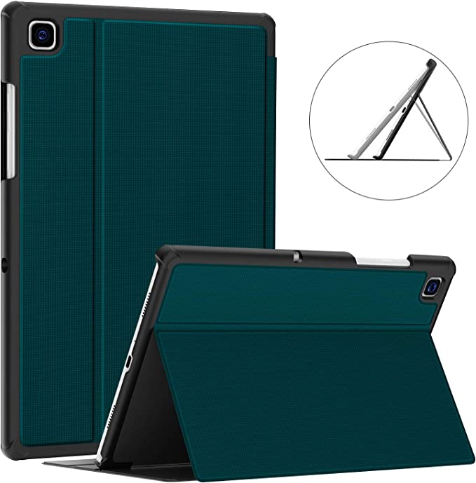 Soke Samsung Galaxy Tab A7 10.4 Case 2020, Premium Shock Proof Stand Folio Case,Multi- Viewing Angles, Hard TPU Back Cover for Samsung Galaxy Tab A7 10.4 inch Tablet [SM-T500/T505/T507],Teal