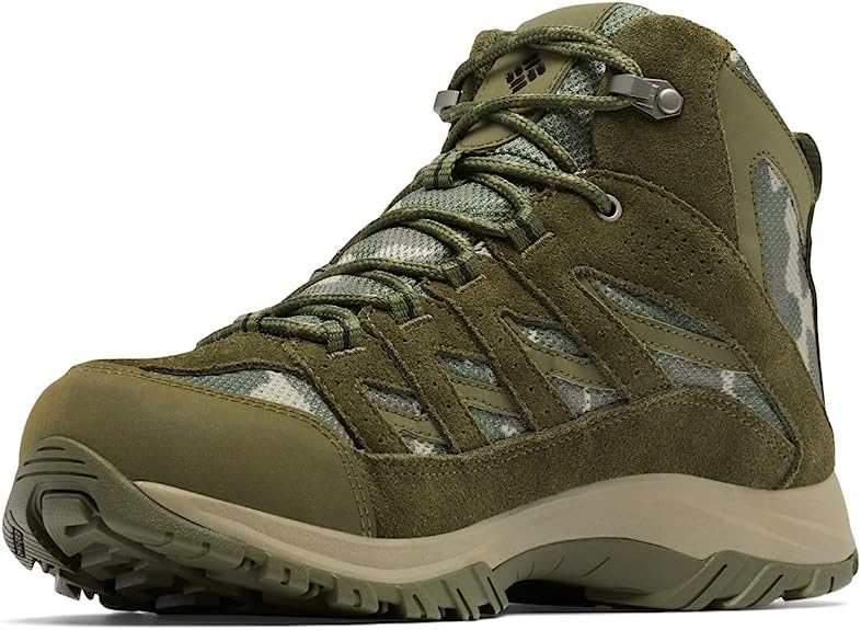 Columbia Men's Crestwood Mid Waterproof Wide Hiking Shoe