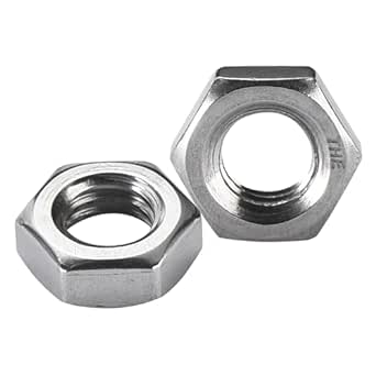 Bolt Dropper Hex Nuts 304 Set of 100 3/8"-16 - Nut Set - Metric Nuts - 10-32 Nut - 3/8 Hex Nut - Hardware Nuts