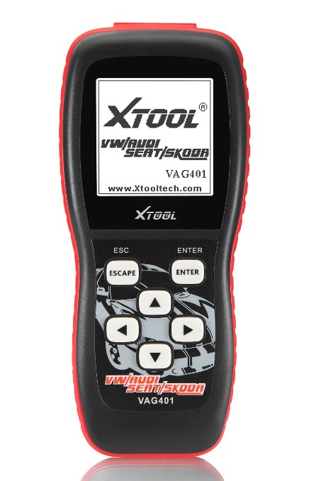 Xtool® Vag401 Live Data OBD2 Car Diagnostic Scan Tool for Vw Audi Seat Skoda Vehicles - Black