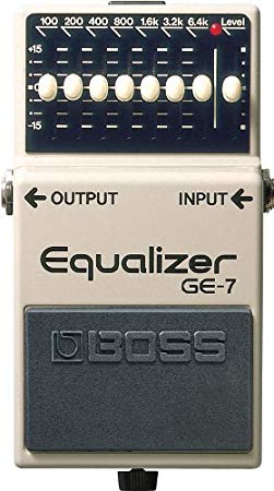 BOSS Seven-Band Graphic Equalizer Guitar Pedal (GE-7)