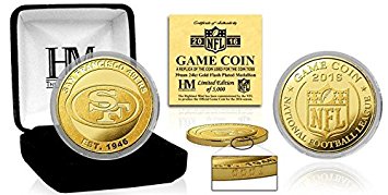 San Francisco 49ers 2016 Gold Game "Flip" Coin