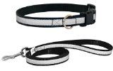 Country Brook Design Reflective Nylon Collar and Leash Set 3 Colors Available