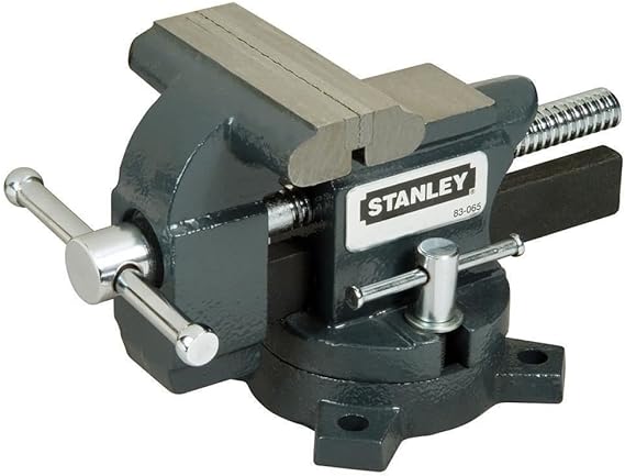 Stanley MaxSteel Light-Duty Vice 100mm 4 -Inch Silver, 1-83-065