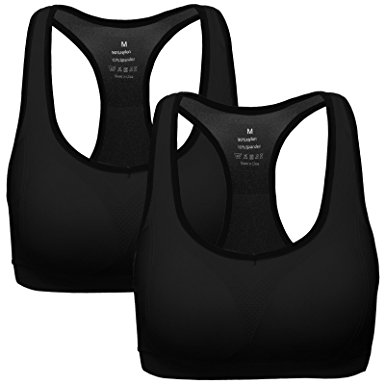 Mirity Women Racerback Sports Bras - High Impact Workout Gym Activewear Bra