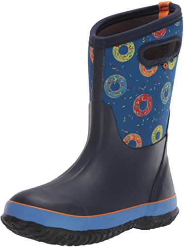 BOGS Kids' Classic Print Waterproof Rain Boot