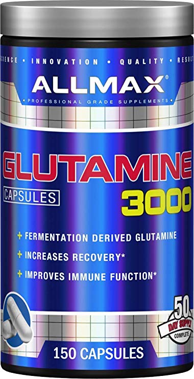 ALLMAX Nutrition Glutamine 3000, 3,000 mg, 150 Capsules