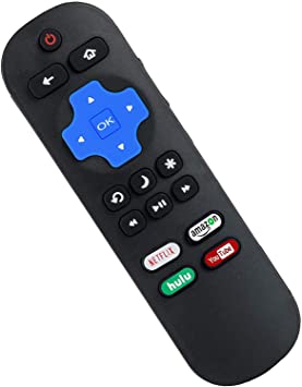 Replacement RC280 RC282 Remote Compatible with All TCL Roku TV Remote with Netflix, Amazon, Hulu, YouTube Channel Button (No Steup Required)