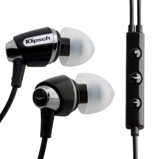 Klipsch Image S4i Premium Noise-Isolating Headset with 3-Button Apple Control