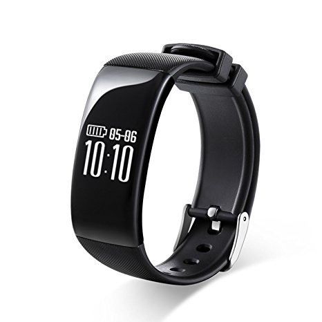 RG Bluetooth Fitness Tracker Waterproof Sport Smartwatch Wristband Heart Rate Monitor Bracelet With OLED 0.66 Support iOS And Android