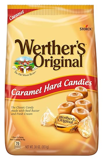 Werther's Original Caramel Hard Candies, 30oz