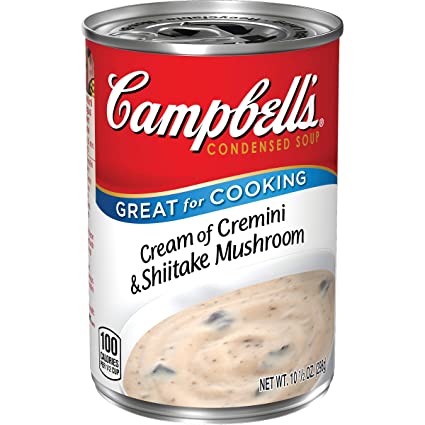 Campbell's Condensed Cream of Cremini & Shiitake Mushroom Soup, 10.5 oz. Can