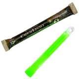 Cyalume ChemLight Military Grade Chemical Light Sticks Green 6 Long 12 Hour Duration Pack of 10