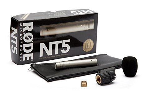 Rode NT5 Compact 1/2" Cardioid Condenser Microphone, Single