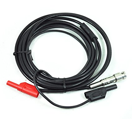 BNC to Shrouded Banana Plugs and Sockets Jumper Cable