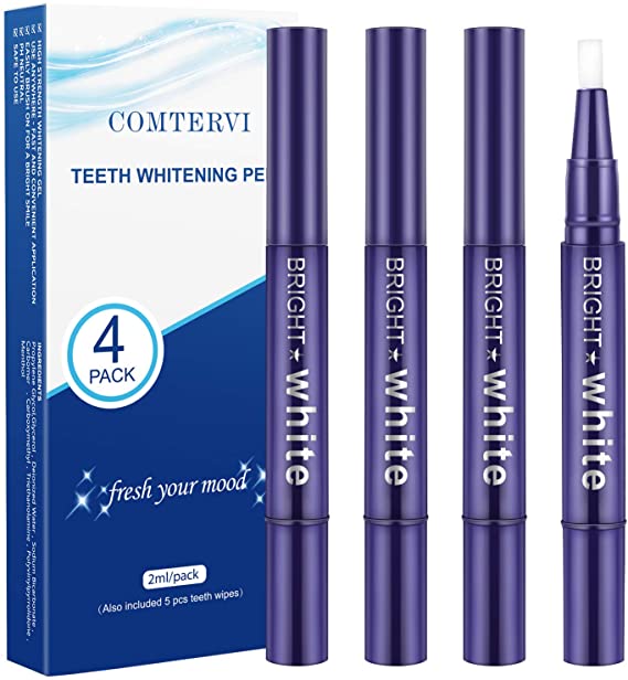 BESTOPE Teeth Whitening Pen,Professional Advanced & Safe Teeth Whitening Gel Pen with Mint Flavour,Effective Home Teeth Bleaching Kit Contain Deep Cleaning Teeth Wipe