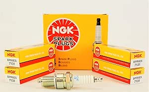 New NGK Standard Spark Plug BPR6ES, 7131 Set of 4 Spark Plugs