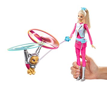 Barbie Star Light Galaxy Barbie Doll & Flying Cat