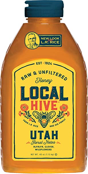 Local Hive Utah Raw & Unfiltered Honey, 40oz