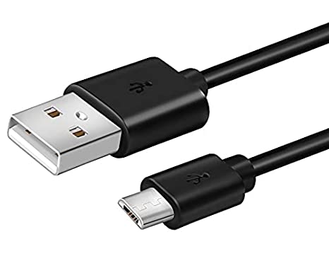Made for Amazon, 6FT Long Micro USB Power Charge Cable Cord Wire for Amazon Kindle Paperwhite, Oasis & Kindle Kids E-Readers (Black)
