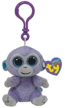 Ty Beanie Boos - Blueberry-Clip the Monkey