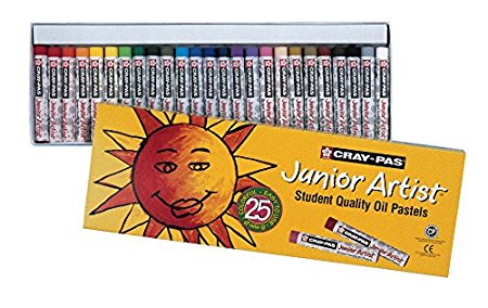 Sakura XEP25 25-Piece Cray-Pas Junior Artist Assorted Color Oil Pastel Set