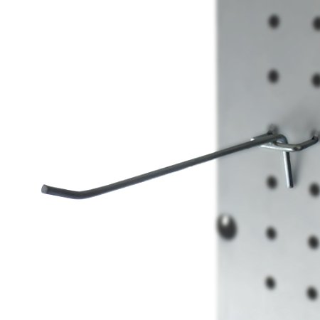 Presa CP40003-50PK Metal Peg Board Shelving Hooks, 6-Inch, 50-Pack