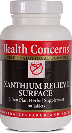 Health Concerns - Xanthium Relieve Surface - Bi Yan Pian Herbal Supplement - 90 Tablets