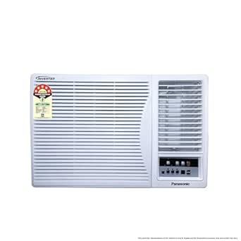 Panasonic 1.5 Ton 5 Star Inverter Window AC (Copper Condenser, PM 0.1 Filter, Eco Mode, Powerful Mode, 2024 Model, CW-XN185AG, White)