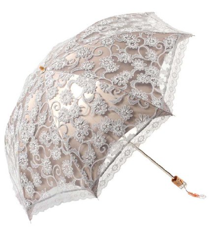 Nicecho UPF 50  Fashion Lace Umbrella - Sun Protective