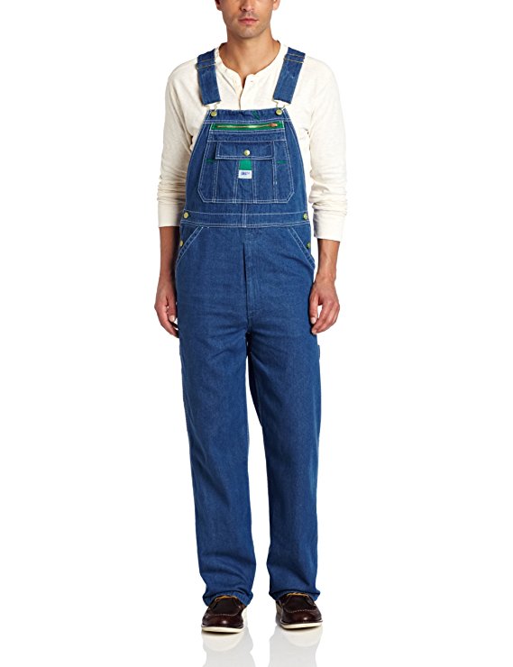 Liberty Men's Stonewashed Denim Bib Overall