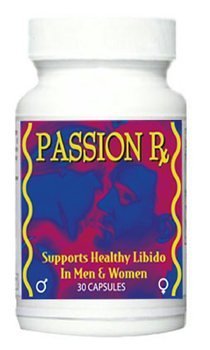 Passion Rx enhances libido, erections, and orgasms/climaxes in men and women. Formulated by Ray Sahelian, M.D. with aphrodisiac herbs, ashwagandha, catuaba, cnidium, horny goat weed, maca, muira puama, passion flower, tongkat ali, rehmannia, and tribulus.