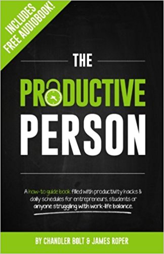 The Productive Person: A how-to guide book filled with productivity hacks & daily schedules for entrepreneurs, students or anyone struggling with work-life balance.