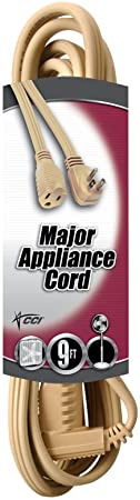 Coleman Cable 3533 9-Foot 14/3 General-Use Appliance Extension Cord