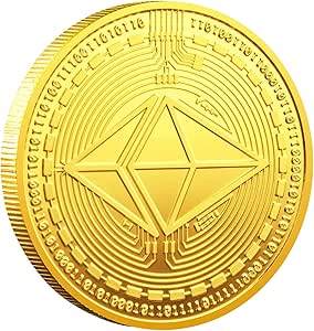 3Pcs Ethereum Coins-Protective Collectible Gifts. | Blockchain Cryptocurrency | with Original Commemorative Tokens | Chase Coin