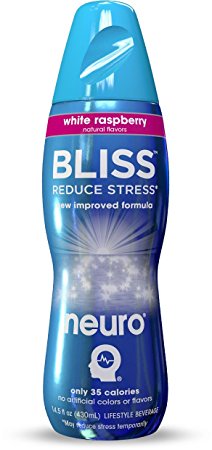 Neuro Bliss White Raspberry, 14.5 Fl Ounces (Pack of 6)