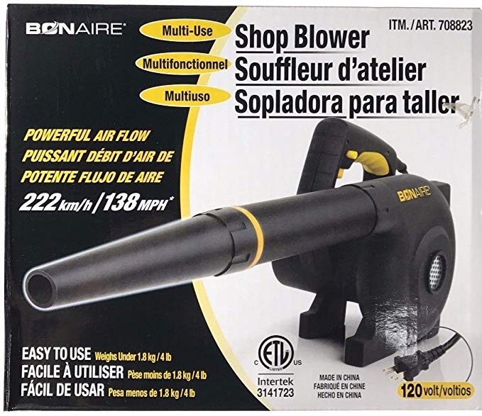 Bon-Aire Industries Multi-use Shop Blower 120 Volt